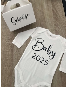 Boite surprise et body baby