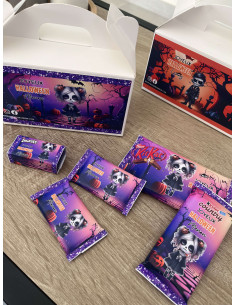 Box halloween chocolat...