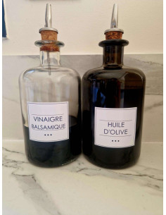 Etiquette pour bocal ou boîte