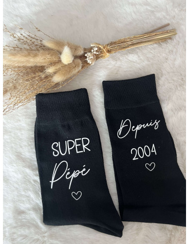 Chaussette personnalisée homme