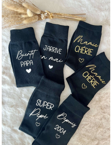 Chaussette personnalisée Femme