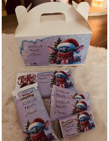 Boite chocolat Noël Disney