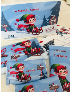 Boite chocolat Noël lutin... 2