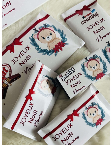 Boite chocolat Ourson