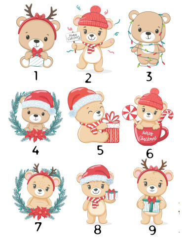 Boite chocolat Ourson