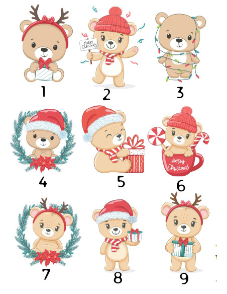 Boite chocolat Ourson