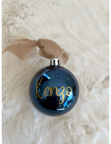 Boule de Noël personnalisée