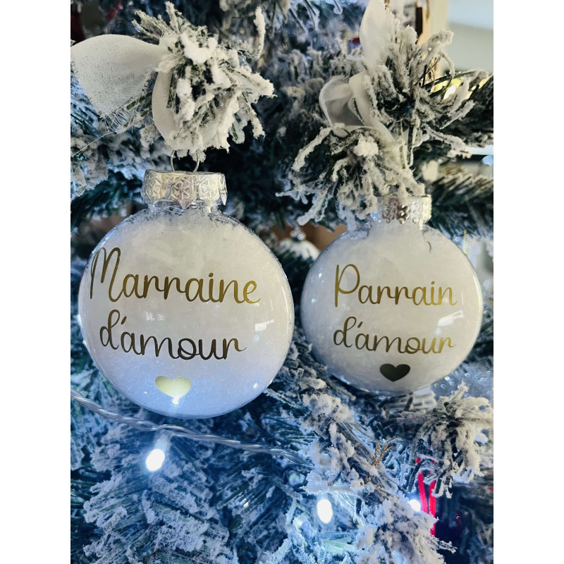 Boule de Noël Personnalisée « …...