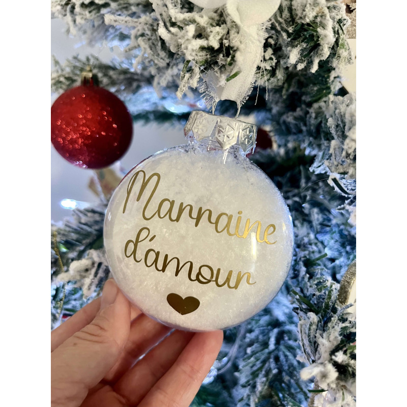 Boule de Noël Personnalisée « …...