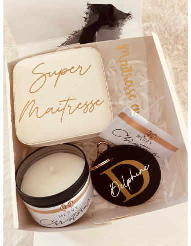 Box cadeau personnalisée maitresse /...