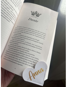 Marque page coeur 2