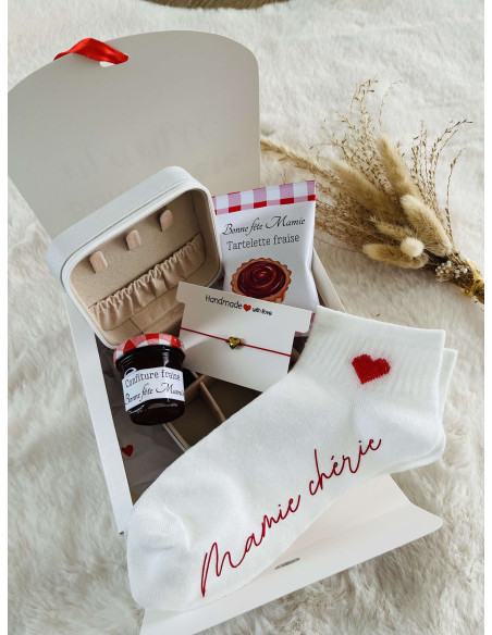 Box cadeau personnalisée mamie
