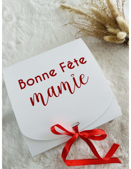Box cadeau personnalisée mamie