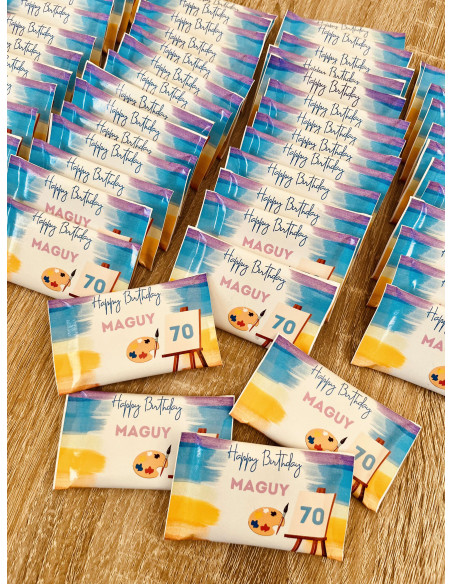 Mini chocolat personnalisé