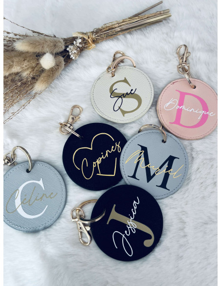 Porte clé simili cuir