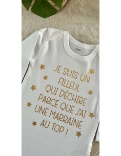 Tee shirt filleul qui...