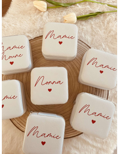 Boite à bijoux personnalisée