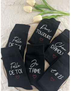 Chaussette personnalisée...
