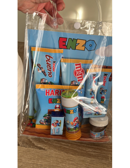 Sac de pâques chocolats personnalisé