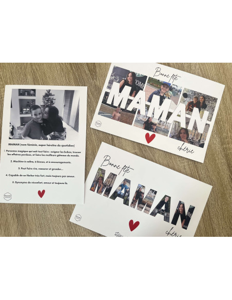 Affiche photos Maman
