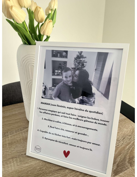 Affiche photos Maman