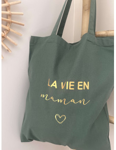 Sac Tote bag La vie en maman 2