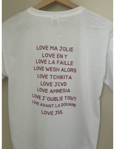 Tee shirt Jul concert