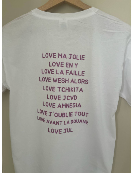 Tee shirt Jul concert