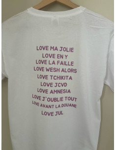 Tee shirt enfant Jul concert