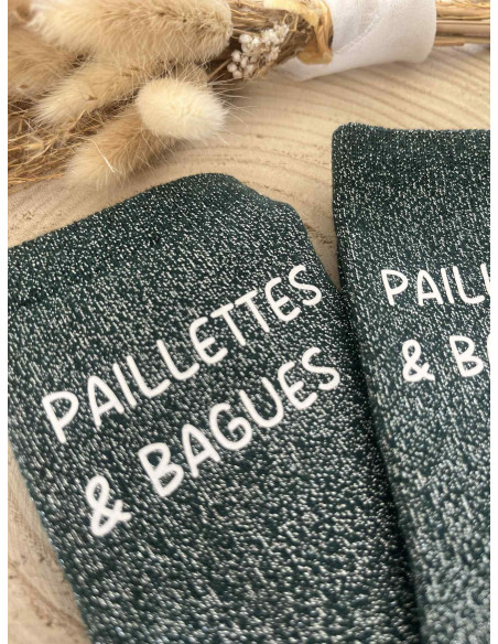 Chaussettes paillettées