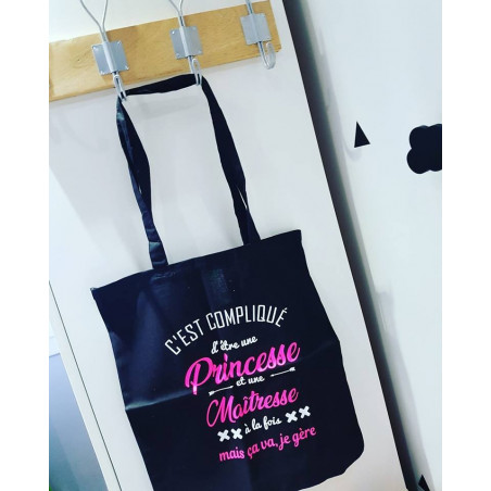 Sac tote bag "princesse"