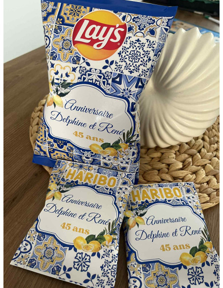 Thème Dolce Vita Citron – Anniversaire Méditerranéen Personnalisé