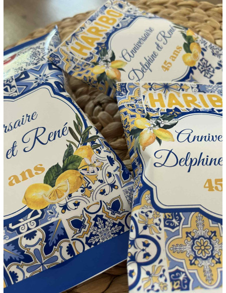 Thème Dolce Vita Citron – Anniversaire Méditerranéen Personnalisé