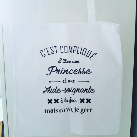 Sac tote bag "princesse"