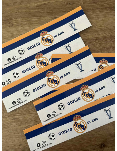 Thème anniversaire Football Real Madrid