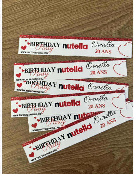 Thème Birthday party motif coeurs