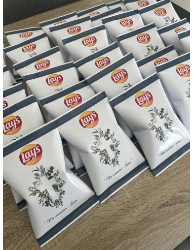 Thème baptême & communion feuillage