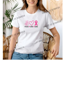 🎀 T-shirt Femme – Peace...
