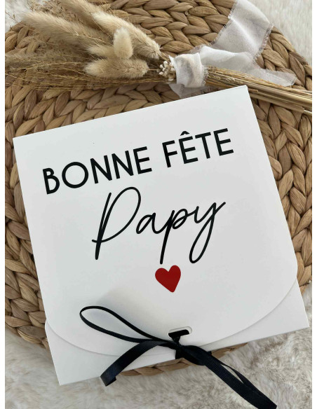 🎁 Box Bonne Fête Papy – Cadeau original et personnalisé 👴💙
