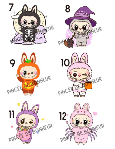 🎃 Sacs Halloween Labubu