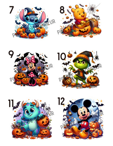 🎉 Sacs Halloween Disney 🎃👻🍬