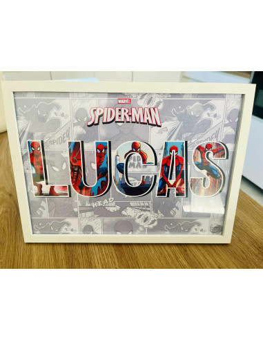 🕷️ Affiche personnalisée Spider-Man –