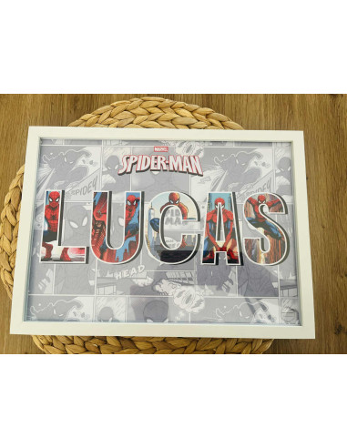 🕷️ Affiche personnalisée Spider-Man –