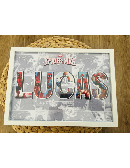 🕷️ Affiche personnalisée Spider-Man –