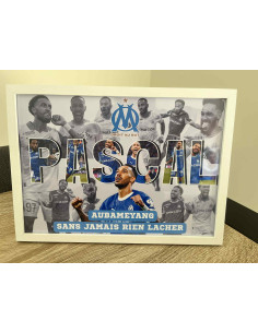 Affiche personnalisée OM –...