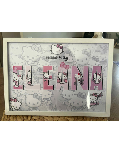 🌸 Affiche personnalisée Hello Kitty –...