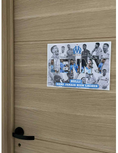 ⚽ Affiche personnalisée OM... 2