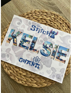 💙 Affiche personnalisée...