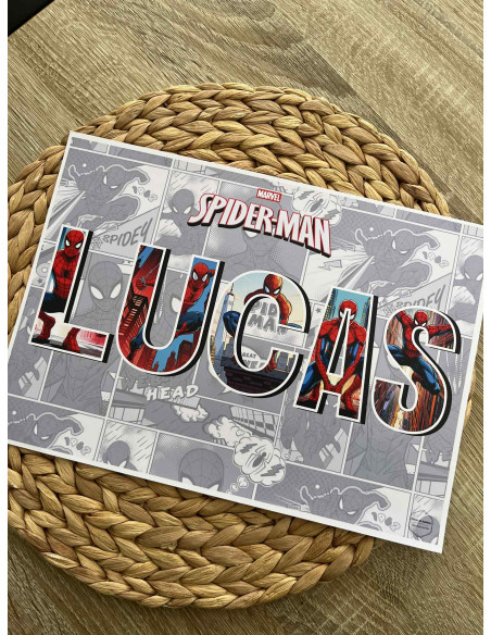 🕷️ Affiche personnalisée Spider-Man –