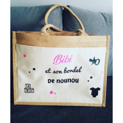 Sac Cabas en toile de jute... 2